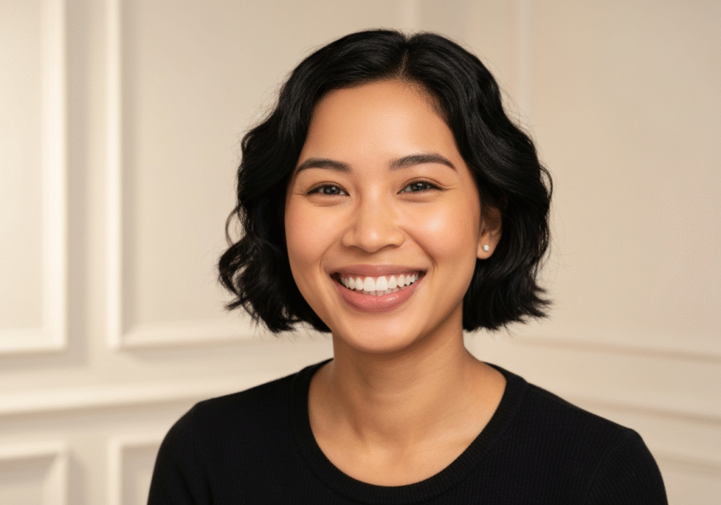 canted smile correction